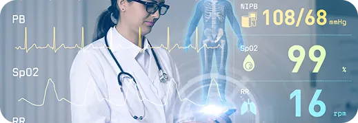 Blockchain technology visualization