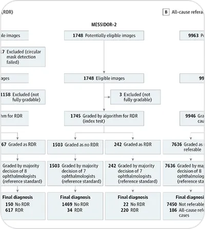 Development and Validation of a Deep Learning Algorithm for Detection of Diabetic Retinopathy in Retinal Fundus Photographs
